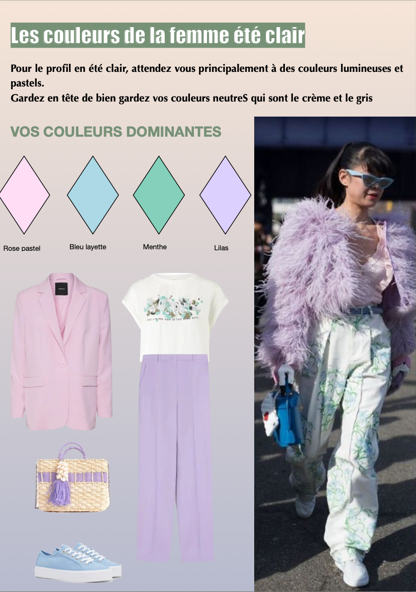 GUIDE COLORIMÉTRIE ÉTÉ